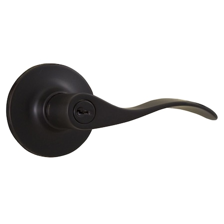 Weslock New Haven Entry Lock ADJ Latch and Full Lip Strike Oil Rubbed Bronze 00240X1X1FR22
